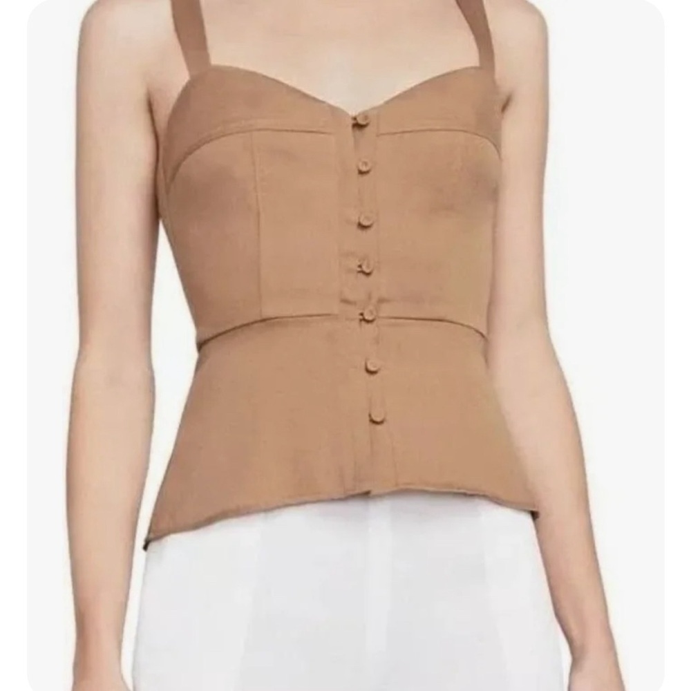 Bcbg MaxAzria top peplum